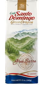 CAF&Eacute; SANTO DOMINGO GRAN ORIGEN GRAN SIERRA GRANO