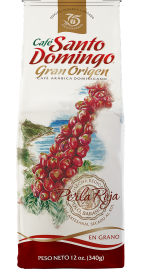 CAF&Eacute; SANTO DOMINGO GRAN ORIGEN PERLA ROJA GRANO