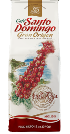 CAF&Eacute; SANTO DOMINGO GRAN ORIGEN PERLA ROJA MOLIDO