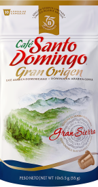 C&aacute;psula de Espresso Caf&eacute; Santo Domingo Gran Origen Gran Sierra