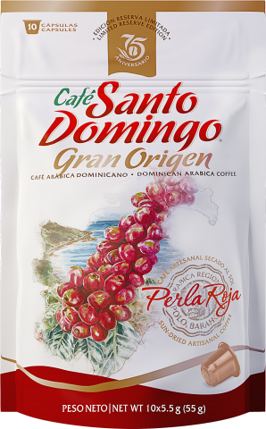 Cápsula de Espresso Café Santo Domingo Gran Origen Perla Roja