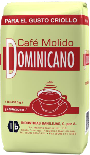 Dominican ground coffee