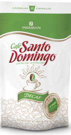 C&Aacute;PSULA DE ESPRESSO CAF&Eacute; SANTO DOMINGO DESCAFEINADO