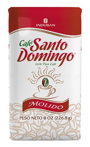 CAFÉ SANTO DOMINGO MOLIDO 8OZ