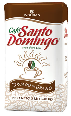 CAF&Eacute; SANTO DOMINGO CL&Aacute;SICO EN GRANO 3 LB
